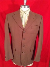 TOMMY HILFIGER Men's 40T Blazer Sport Coat Jacket Cognac Full Lined 360.00 MSRP