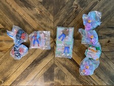 1994 McDonald  s Happy Meal Toy Lot - Marvel Comics Spider-Man - 9 Total NOS