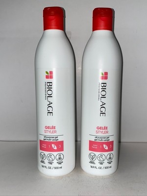 2 x Matrix Biolage GELEE Styler All Purpose Gel 16.9 oz        