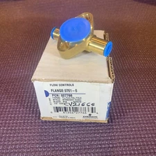 Emerson 9761-6 Flow Control Straight Thru Flange 027766 New