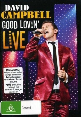 DAVID CAMPBELL Good Lovin' Live DVD BRAND NEW PAL Region ALL