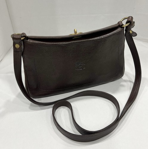 Sacoche IL Bisonte – Cuir Fripé Vintage – Design Wanny Di Filippo – Italie