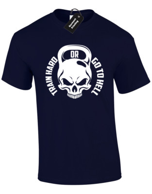 Train Hard Or Go To Hell Training Top Gym Mma Unisex T-Shirt