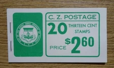 PANAMA CANAL ZONE 1976 Booklet of 20 13¢ Dredge Cascadas 5 Panes Michel 171 D E