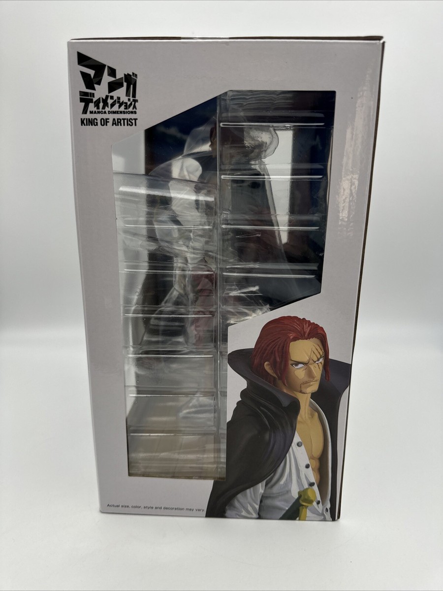 Banpresto One Piece Film Red King Artist SHANKS Manga Dimensions