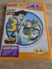 Fisher Price iXL Learning System Toy Story 3 Video Game 3-7 yrs