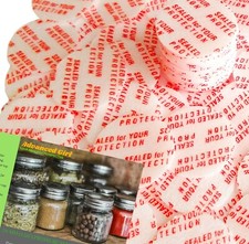 38mm (1.50") Pressure Sensitive Seal Liners MadeinUSA No Induction Sealer Needed