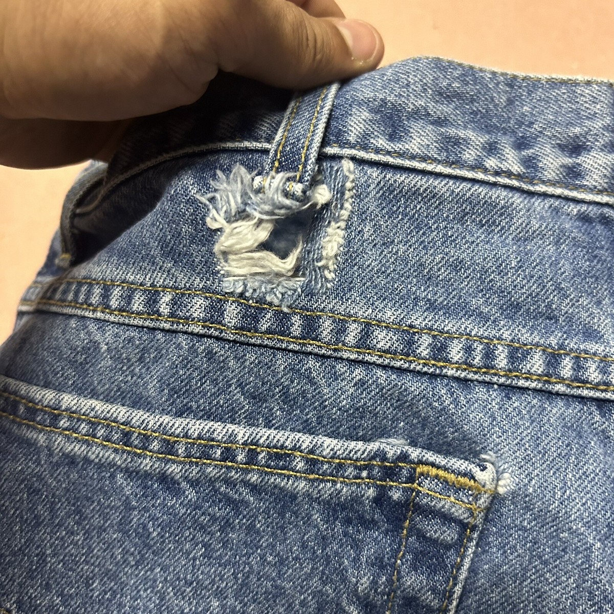 carhartt 09’s dead stock carhartt 09's dead stock Vintage 1990's Carhartt Blue Jeans