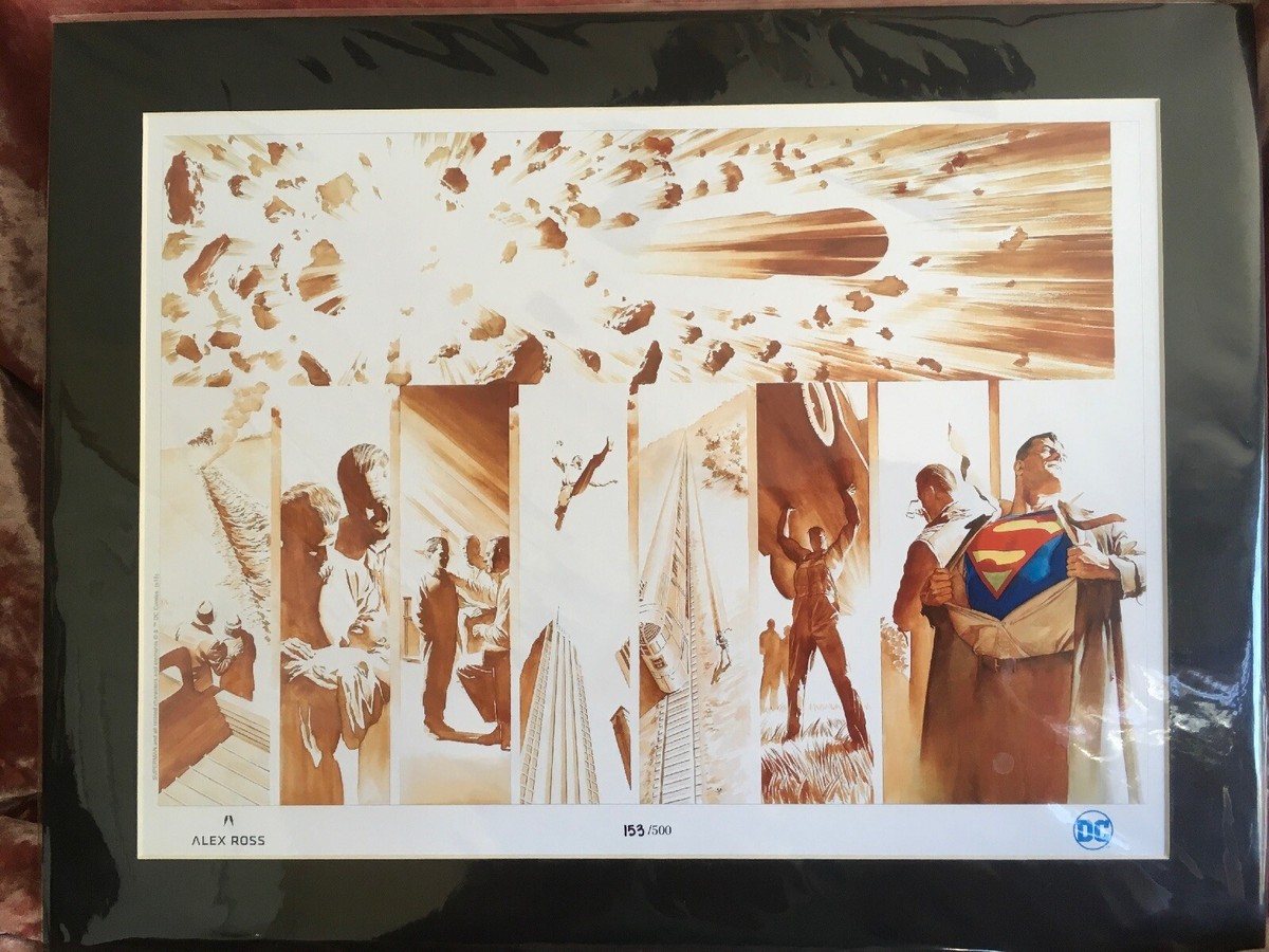 Alex Ross Superman Peace On Earth Heroes & Villains: The Comic Book