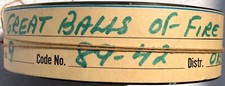 1989 Great Balls of Fire 35mm Film Trailer w/ Sound - Dennis Quaid