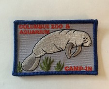 Columbus Zoo & Aquarium Camp-in Scouting Patch Mantee