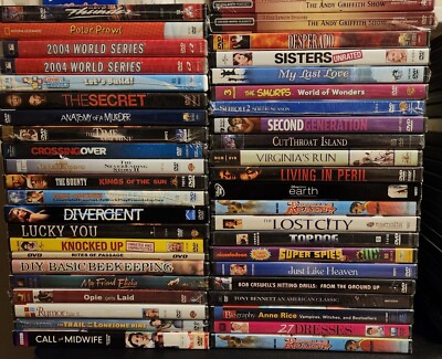 DVD Lot, All Brand New, Factory Sealed! $2-$20. Pick & Choose.