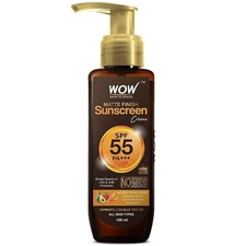 WOW Skin Science Sunscreen SPF 55 PA  Matte Look Ultra Light 100ml