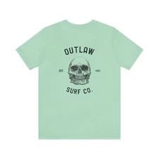 Outlaw Surf Outlaw Skull Logo T-Shirt