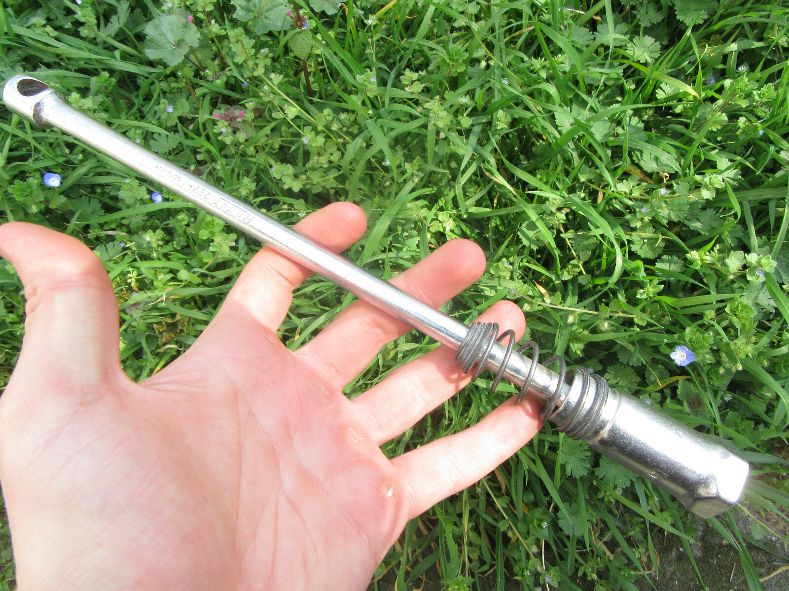 VTG OLD HAZET 767-1 SPARK PLUG WRENCH 20.8mm 13/16 MERCEDES  