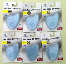 6 Pack Sofcomfort Gel Ball Of Foot Cushion One Size Fits Most 40001 Sof Comfort
