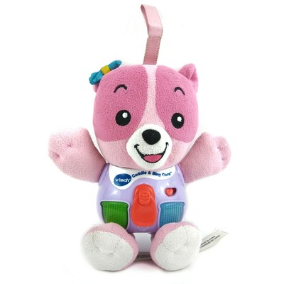 vtech singing bear pink