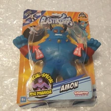 Elastikorps Fighters Amon Stretchy Action Figure 6"/16cm Cicaboom