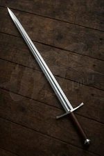 UBR CUSTOM HANDMADE HIGH CARBON STEEL EUROPEAN MEDIEVAL SWORD WITH SHEATH