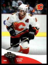2000-01 Upper Deck Heroes #17 Valeri Bure Calgary Flames Hockey Card