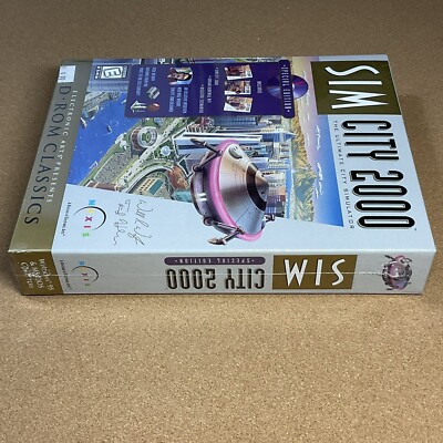 SIM CITY 2000 Special Edition CD ROM PC Classics Big Box SEALED | eBay