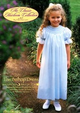 The BISHOP DRESS 3 mo.-4 yr. UNCUT Sewing Pattern Ellen McCarn Classic Heirloom