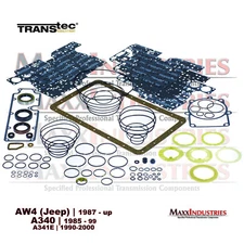 1987-on Jeep AW-4 Transmission Rebuild Kit fits Cherokee Gaskets-Seals Transtec