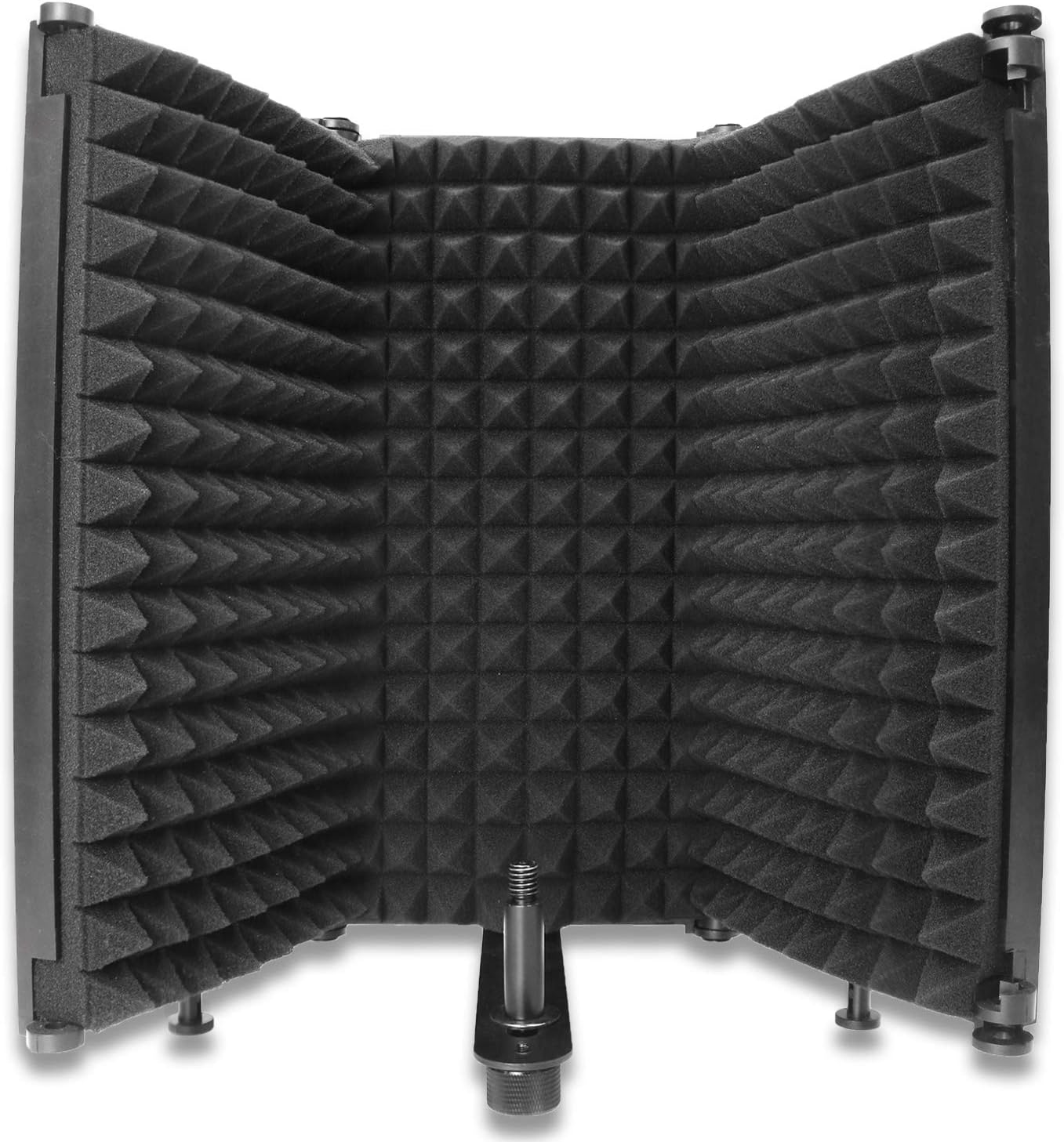 Mic Isolation Shield - Portable Studio Acoustic Sound Shield with Absorbing Foam