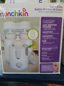 munchkin night & day bottle warmer and cooler