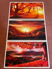 Mark Chilcott Calvin And Hobbes trilogy Art Prints 12x24 - Ed./25