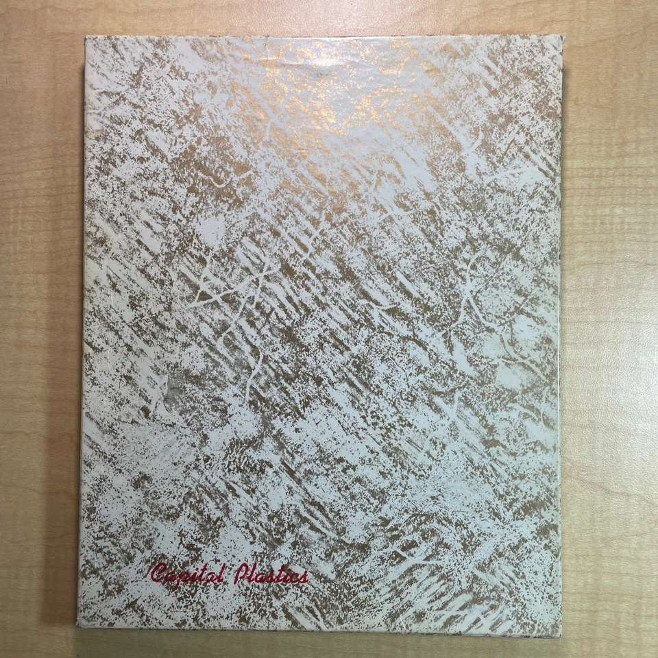 Porta monedas tipo siglo XIX capital plástico blanco, ligeramente usado #29392 Foto 3 de 3