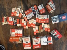 Lot Of 100 Old New Stock Spark Plugs Assorted Brands