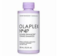 OLAPLEX No.4P Blonde Enhancer Toning Shampoo 250ml -Blonde, Grey, Lightened Hair