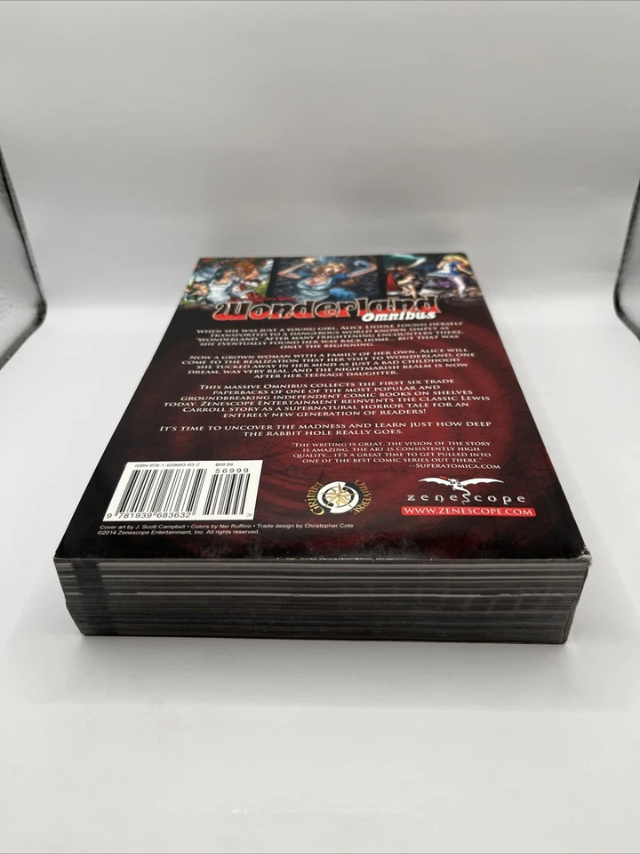 Wonderland Omnibus Grimm Fairy Tales novela gráfica 1ª edición 2014 Foto 3 de 4