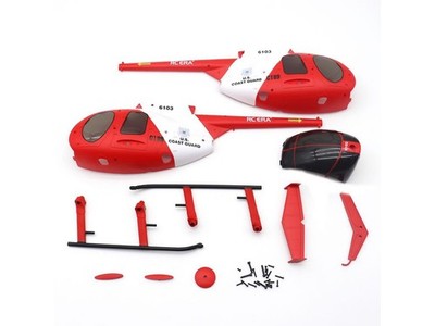 RC Era C189 MD500 Körper Gehäuse Set ( Coast Schutz) : SC4001156-R