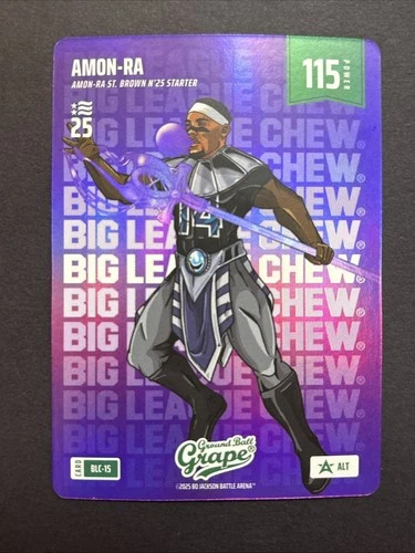 Amon-Ra St. Brown Ground Ball Grape Bo Jackson Battle Arena Big League Chew Alt