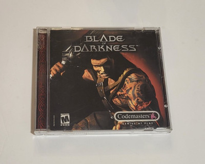 Blade of Darkness PC CD-ROM Codemasters CDROM Case aka Severance 2001