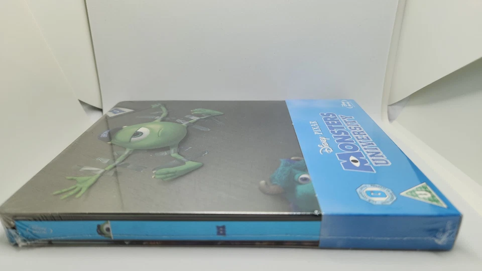 Monsters University Blu-ray Steelbook Disney Pixar NEW & SEALED - Image 3 of 4