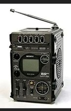 Sony FX-300 Jackal TV FM AM Receiver Cassette Recorder Vintage 1977 Used