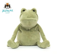 Jellycat Fergus Frog Green Plush Toy Tag & Dust Bag Frog Doll Birthday Xmas Gift