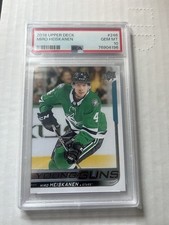 2018-19 Upper Deck - MIRO HEISKANEN Young Guns Rookie Card PSA 10 GEM MINT. rookie card picture