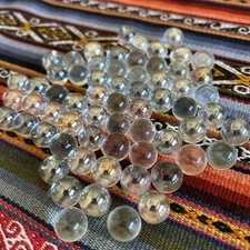 Lot of Clear Glass 14 mm Marbles-3 lb 10 oz Vase Filler, crafts