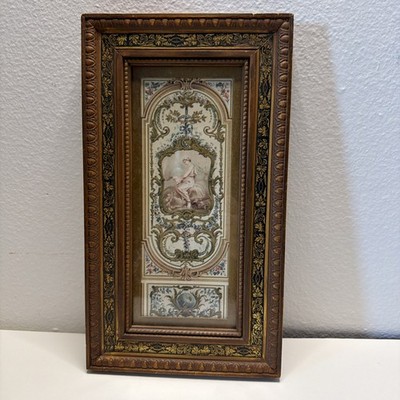 Antiqued Framed Prints From H. Hal Kramer Co. Chicago Ponders 1857
