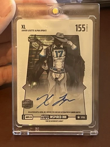 2025 Bo Jackson Battle Arena XL Metallic Auto Autograph Inspired Ink MBFA-18