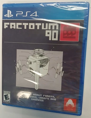 Factotum 90 (Limited Run Games #122) PlayStation 4 - New Sealed UPC Punch