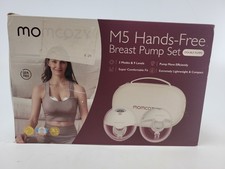 Momcozy M5 Wearable Double Breast Pump Set Hands Free Electric w/ Case