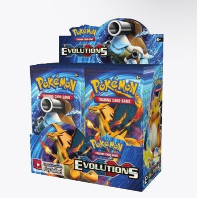 New Sealed Pokemon X Y EVOLUTIONS Box 36 Packs Sealed