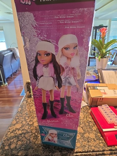 Muñeca de colección Big Bratz rosa invierno sueño Cloe grande 24” NUEVA en caja RARA encontrar - Imagen 22 de 24
