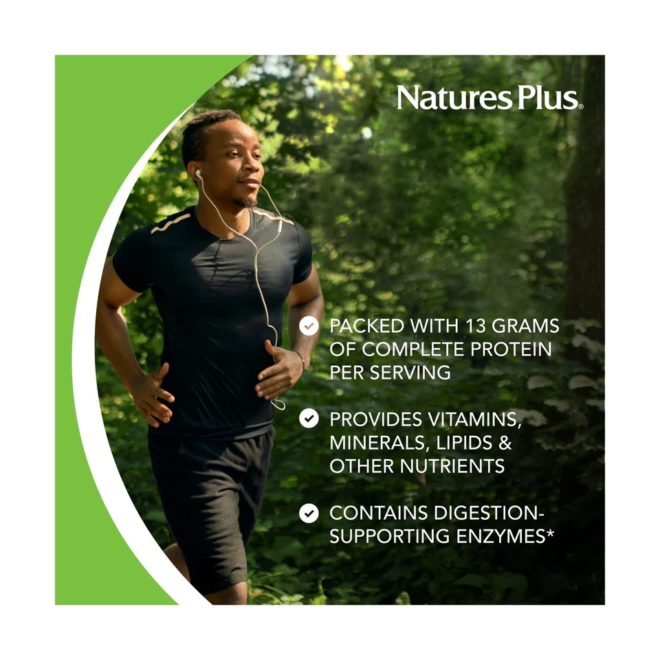 Batido energético NaturesPlus Source of Life - 2,2 libras multivitamínico, mineral y pro... Foto 4 de 4