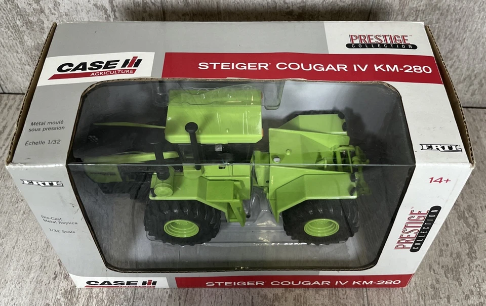 1/32 Ertl Steiger Cougar IV KM-280 4WD Prestige Collection Tractor DieCast - Image 3 of 4